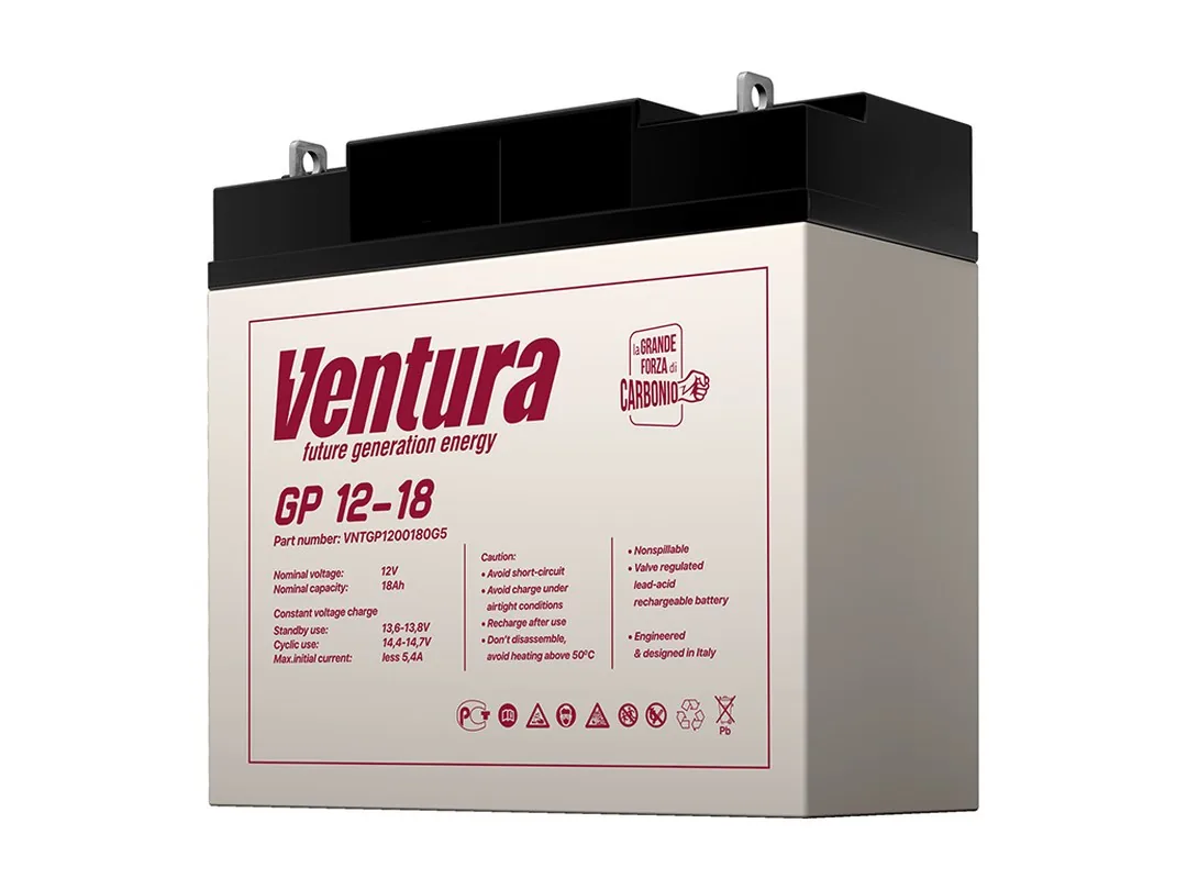 Аккумулятор для UPS Ventura 12-18 (12 вольт 18 ампер/час)