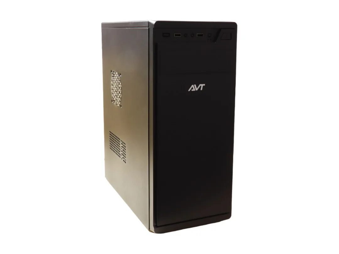 Кейс для компьютера AVT SN BLACK с блоком питания 450wt