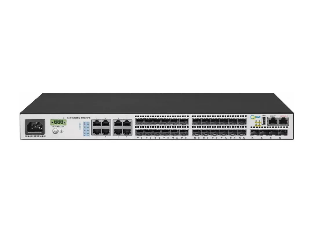 Управляемый коммутатор уровня 3 SNR-S2995G-24FX-UPS