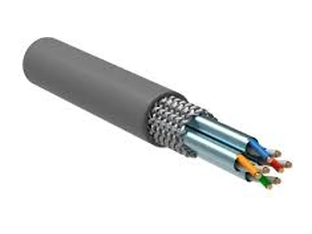 ITK Витая пара S/FTP кат.6A 4х2х23AWG LSZH серый (305м) (цена за бухту)