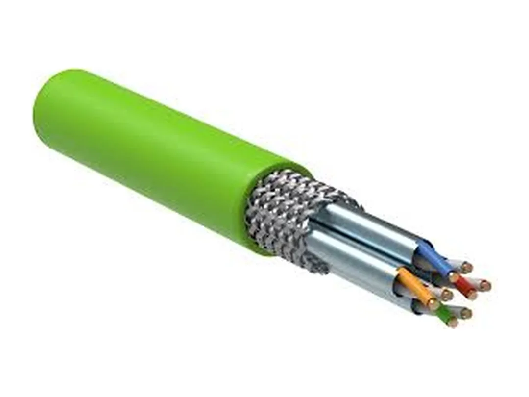 ITK Витая пара S/FTP кат.7 4х2х23AWG solid LSLTx нг(А)-LSLTx зеленый (305м) (цена за бухту)