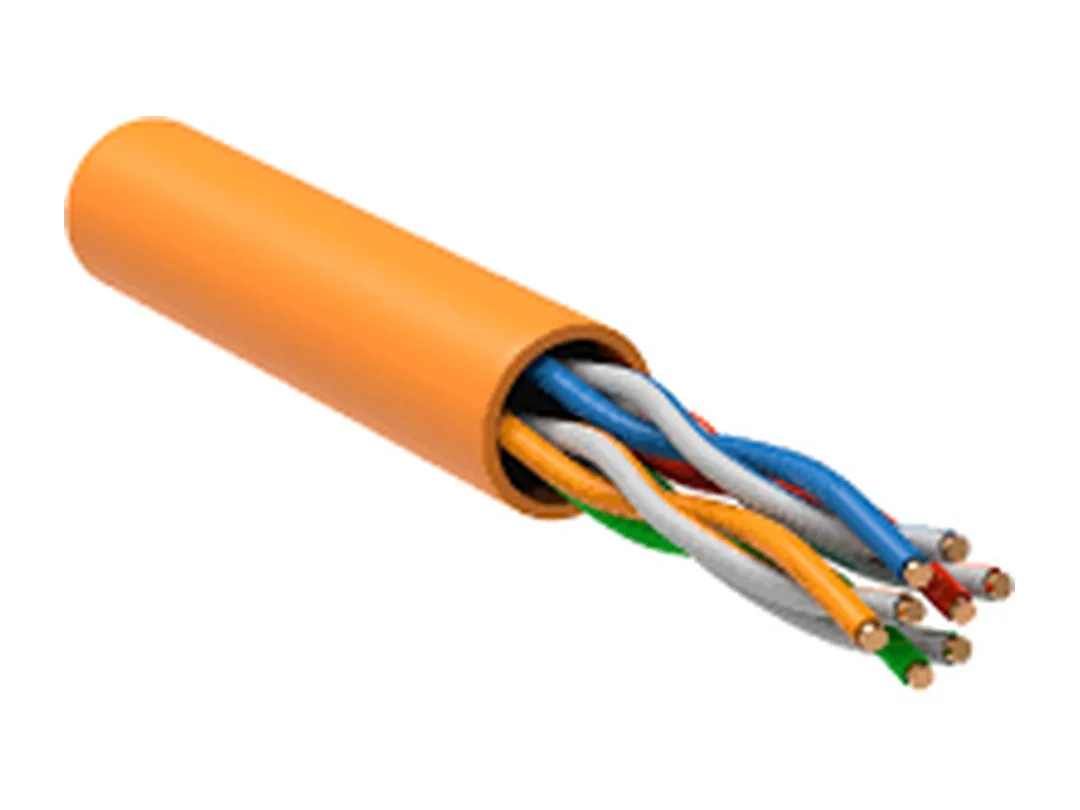 ITK Витая пара U/UTP кат.5E 4x2х24AWG LSZH оранжевый (305м)(цена за бухту)