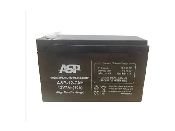 Аккумуляторная батарея для ИБП/UPS ASP 12-7.5 (12 вольт 7.5 а/ч)