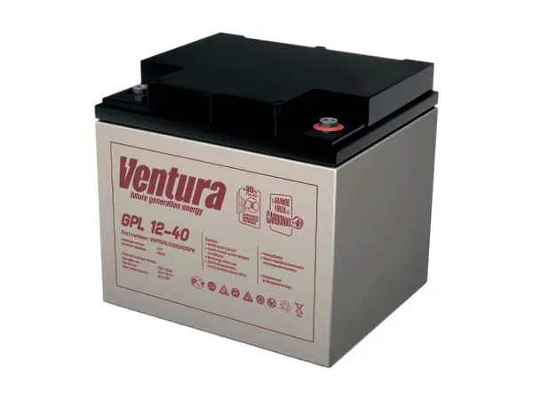 Аккумуляторная батарея для ИБП/UPS Ventura GPL 12-40 (12 вольт 40 а/ч)