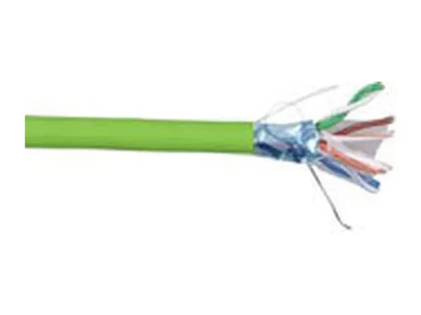 ITK Витая пара F/UTP кат.5E 4x2х24AWG solid LSZH нг(А)-HFLTx зеленый (305м) (цена за бухту)