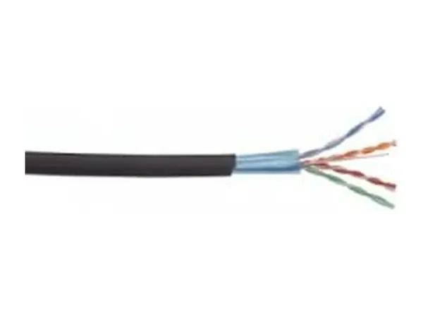 ITK Витая пара F/UTP кат.6 4х2х23AWG solid LDPE черный (305м)(цена за бухту)