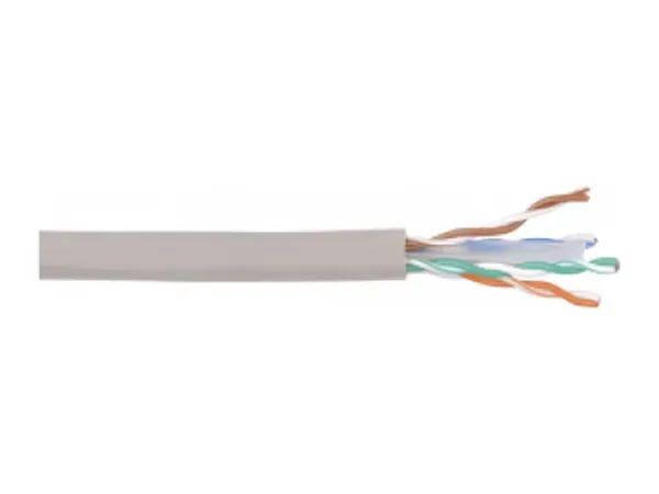ITK Витая пара U/UTP кат.6 4х2х23AWG solid PVC серый (305м) (цена за бухту)