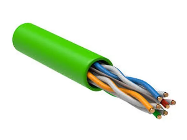 ITK Витая пара U/UTP кат.6 4x2х23AWG solid LSLTx нг(А)-LSLTx зеленый (305м) (цена за бухту)