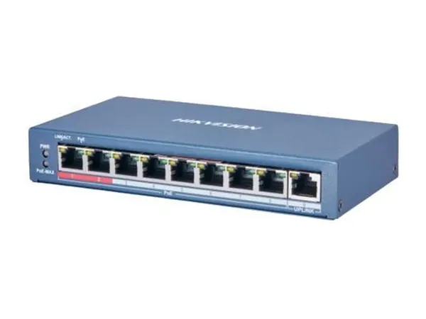 PoE-коммутатор Hikvision DS-3E0109P-E/M (B)