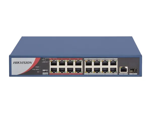 PoE-коммутатор Hikvision DS-3E0318P-E/M (B)