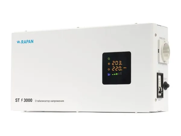 RAPAN ST-3000 стабилизатор сетевого напряжения, 3000ВА, Uвх. 100-260 В